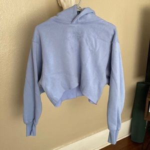 Crop hoodie.